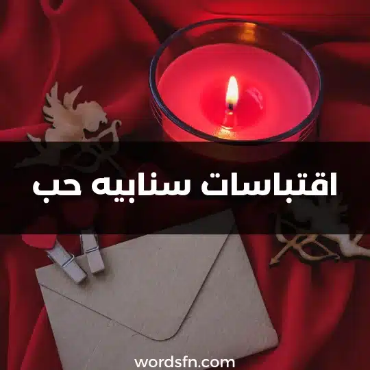 اقتباسات سنابيه حب